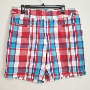 Tommy Hilfiger Checkered Shorts Red Blue 14